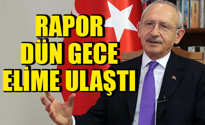Kılıçdaroğlu: Koronavirüs raporu dün gece elime ulaştı