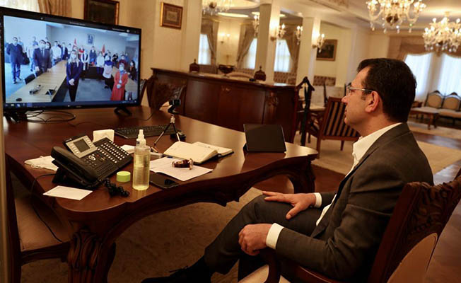 İmamoğlu: Önce sağlıklıklı olacaksınız, sonra başarı dileyeceğiz