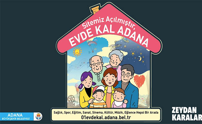 Büyükşehir’den evde kalanlar için internet sitesi