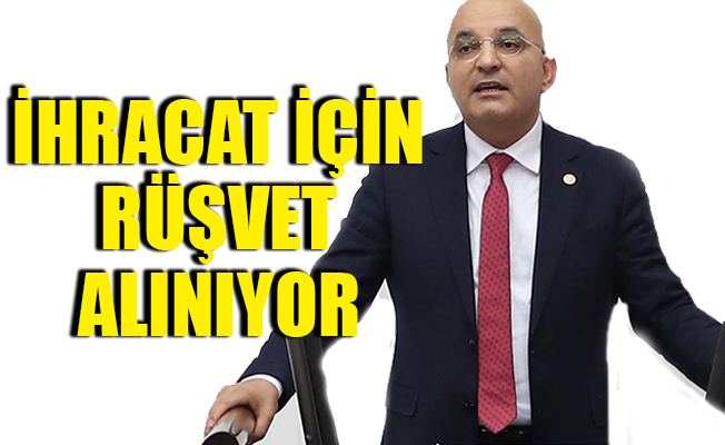 Mahir Polat: Maske ihracatı için rüşvet alınıyor