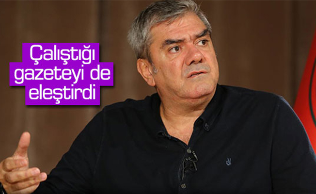 Yılmaz Özdil, Sözcü gazetesini eleştirdi