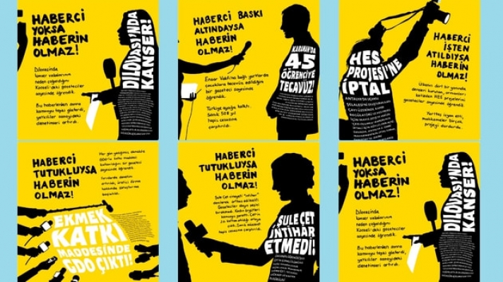Gazeteciler #HaberinOlmaz dedi, sosyal medyada gündem oldu