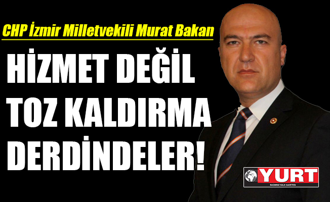 CHP'li Bakan: AKP ve kurşun askeri yerden toz kaldırma derdinde