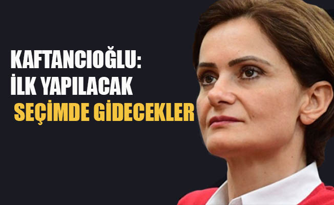 Kaftancıoğlu: Gİ-DE-CEK-LER! Çünkü YÖ-NE-TE-Mİ-YOR-LAR!”