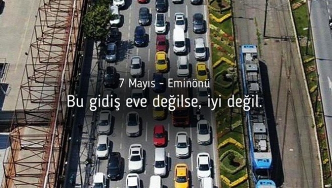 Bakan Koca'dan 'Eminönü' paylaşımı