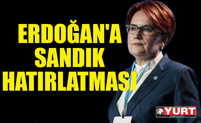 Akşener: Yasaklar diye diye geldin, yasaklaya yasaklaya gidiyorsun!