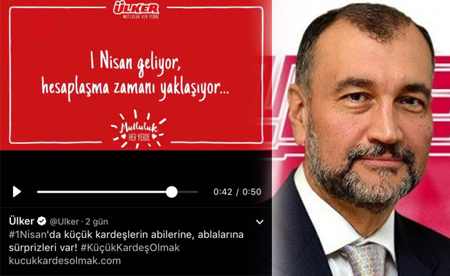 Ülker’den 1 Nisan reklamına ilişkin açıklama