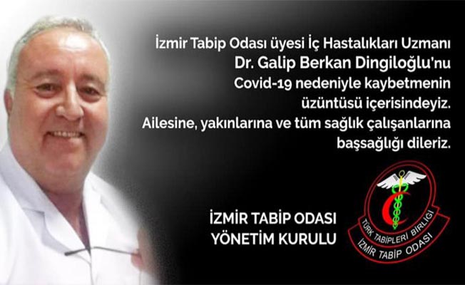 İzmir’de bir hekim daha hayatını kaybetti