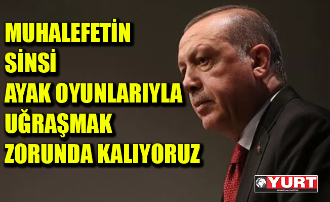 Erdoğan'dan yine CHP'ye...