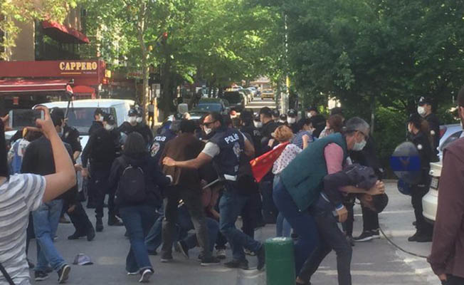 Ankara'daki Soma anmasında 10 kişi göz altına alındı
