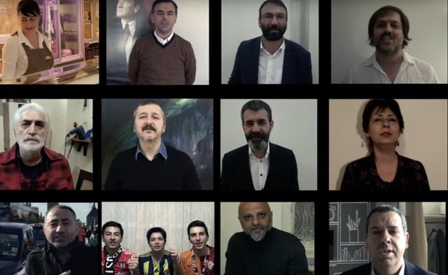 Sanatçı Kolektifi'nden 'hayır' türküsü: Sana hayır 80 milyon kez