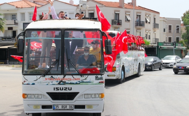 Çeşme’de 19 Mayıs coşkusu