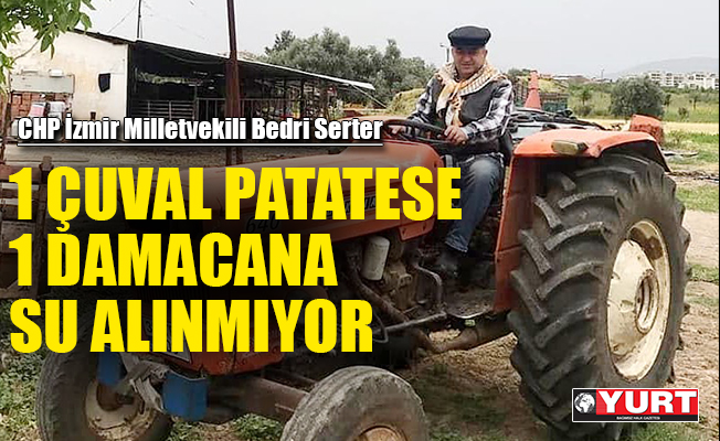 Serter: Patates üreticisinin üretimi teşvik eden devlet eline ihtiyacı var