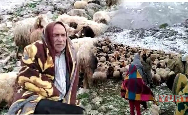 Mahsur kalan yörüklere vali sahip çıktı