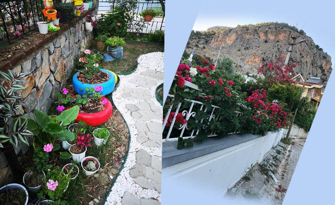 Göcek'in  en güzel balkon ve bahçesi seçildi