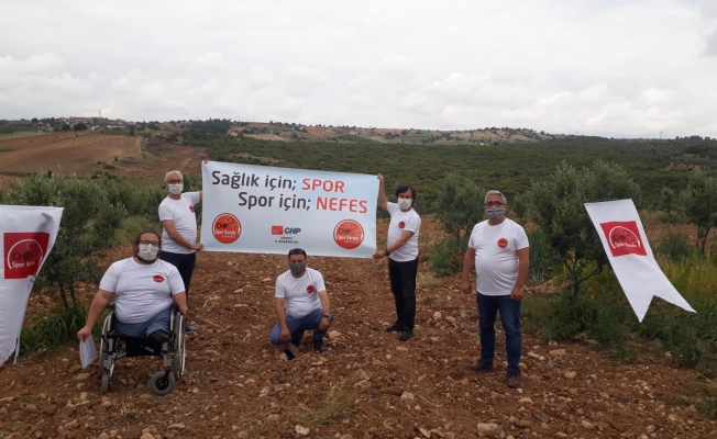 CHP’liler Avdan Termik Santralini protesto ettiler