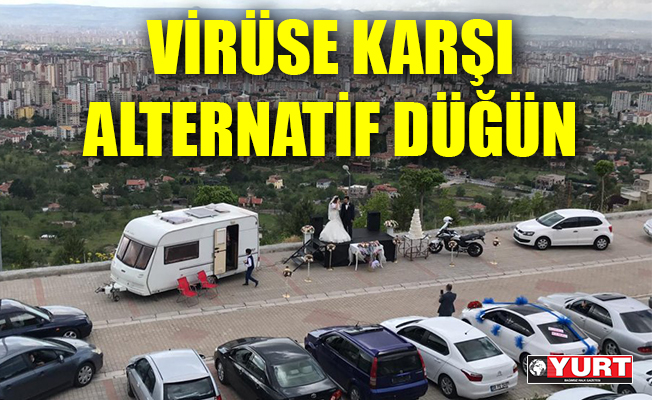 Virüse karşı ’alternatif ’ düğün