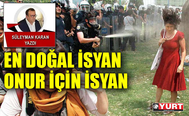 Bir onur meselesiydi Gezi