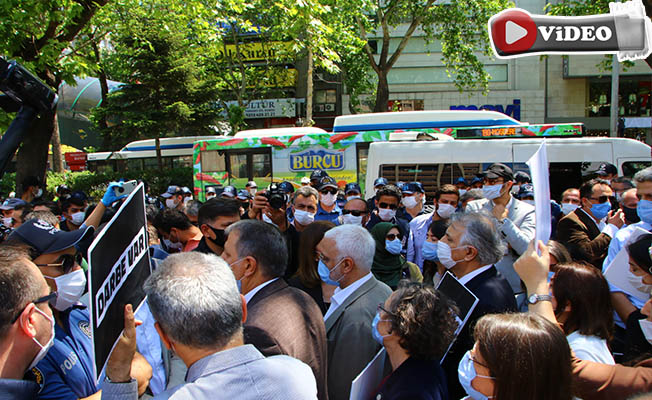 HDP’'li vekillere polis müdahalesi