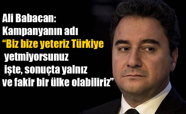 Babacan: Ekonomiyi vatandaşa sorun