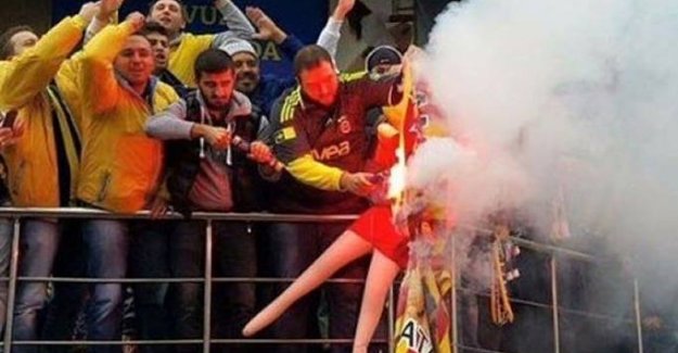 Galatasaray flaması yakan Fenerbahçeli'ye hapis