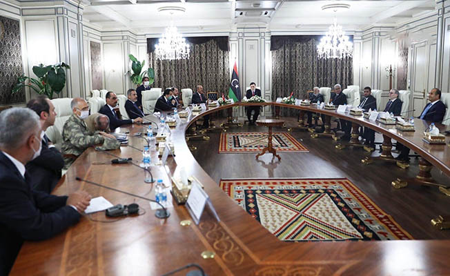 Türk heyeti Libya'da