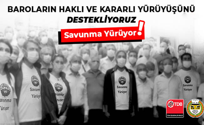 Diş hekimlerinden barolara destek