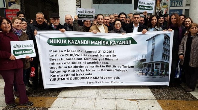 Manisa’da ‘Beyaz Fil’ yıkılmayacak