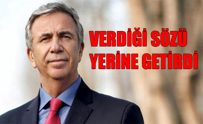 Başkan Yavaş, hak sahiplerine verdiği sözü tuttu