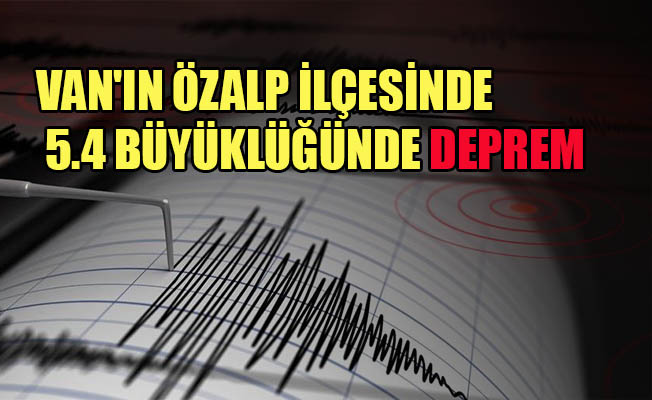 Van'da korkutan deprem