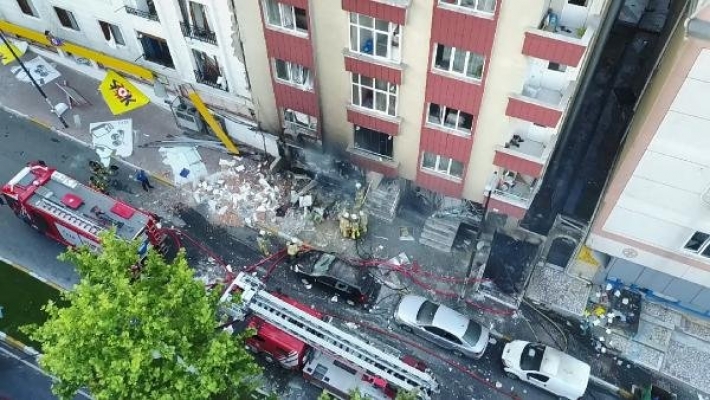 Bahçelievler'de patlama: 1 ölü, 10 yaralı
