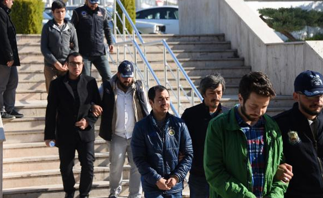 Muğla'da 8 FETÖ şüphelisi adliyede