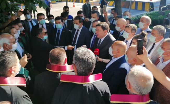Baro başkanları TBMM'ye alınmadı