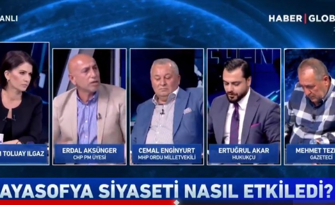 CHP'li Erdal Aksünger Yayını Terk Etti: Senem Tolunay İsyan Etti