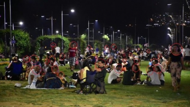 İzmir Kordon'da Azrail'le köşe kapmaca