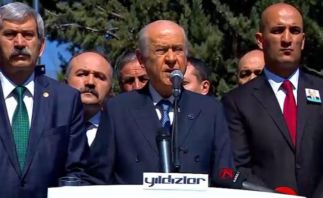 Bahçeli: Türkeş yaşasaydı, bizimle aynı tavrı gösterirdi