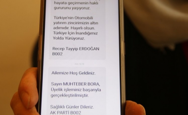 Pandemi yardımı alan yurttaşlar habersizce AKP'li yapıldı