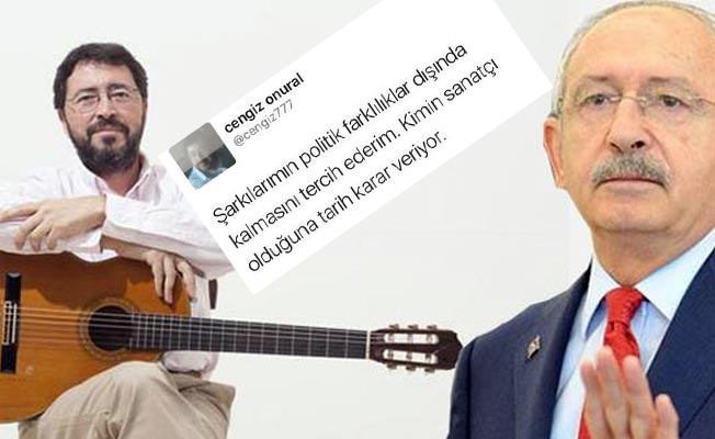 Kılıçdaroğlu'na sanatçı cevabı: Tarih karar verecek