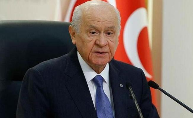 Protestoyu bitirdi: Bahçeli'den ilk paylaşım