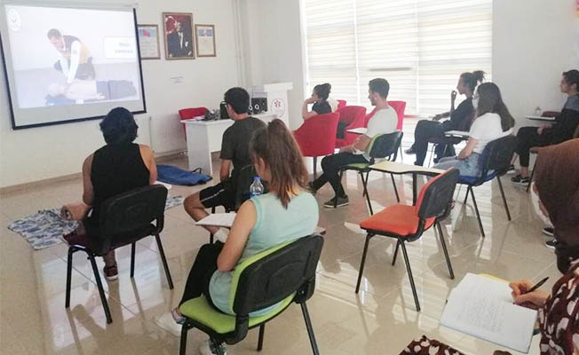 TURBELDAK Sporcuları ilk yardım kursuna katıldı