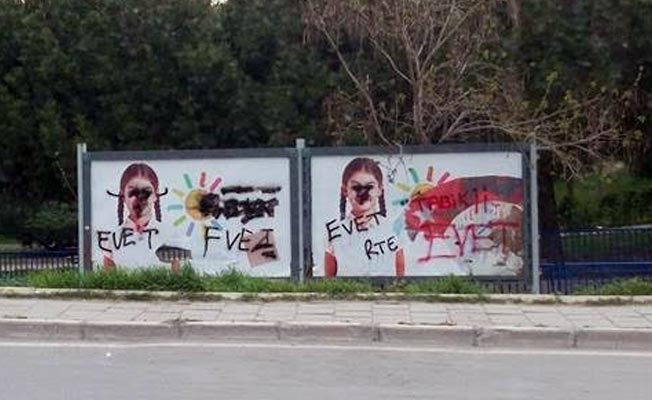 İzmir'de CHP'nin 'hayır'ına saldırı