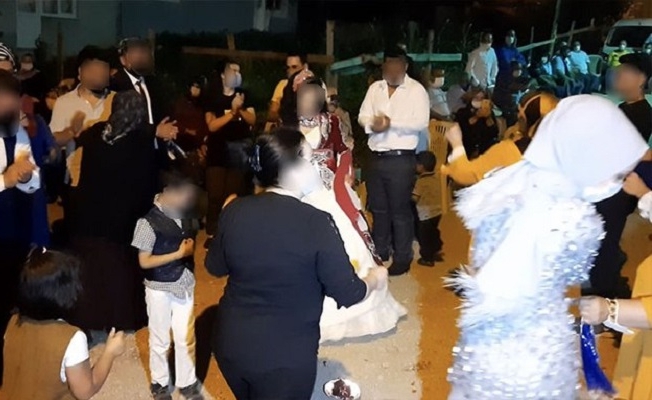 Düğüne kimse gelmez diye hastalığını sakladı, herkes covid kaptı!