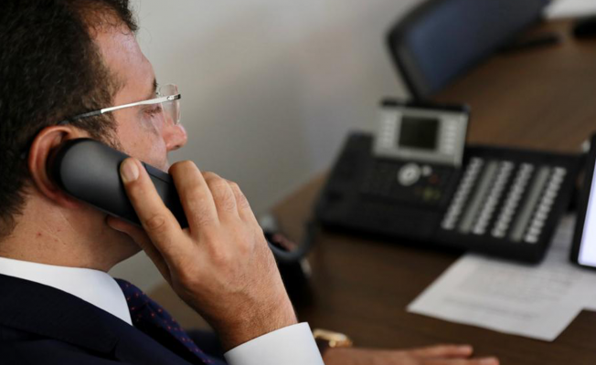 İmamoğlu'ndan Beyrut Belediye Başkanı'na taziye telefonu