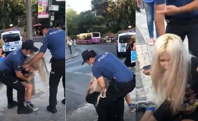 Sosyal medyayı ayağa kaldıran maske gözaltısı