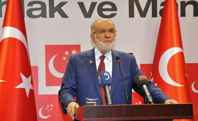 'Hayır' diyen Saadet Partisi adına 'evet' broşürü basıp dağıtıyorlar