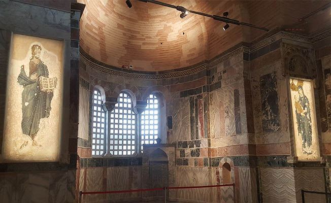 Vadandaşlar Kariye Camii'ndeki mozaiklerin ziyarete açılmasını istedi