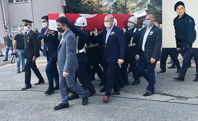 Şehit Kıran'ın cenazesi memleketine uğurlandı