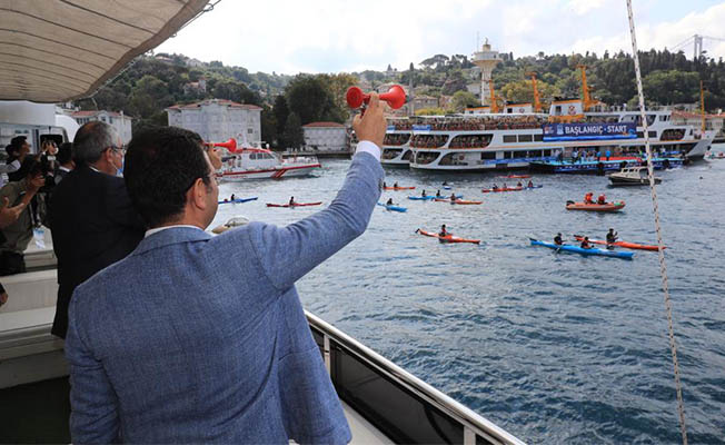 İmamoğlu: Dünyada iki kıtayı birleştiren başka bir yarış yok