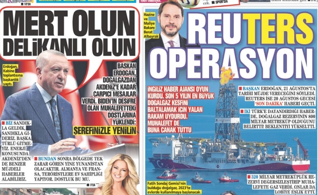 Takvim gazetesi Reuters'ı hedef gösterdi: Muhalefet de çanak tuttu!