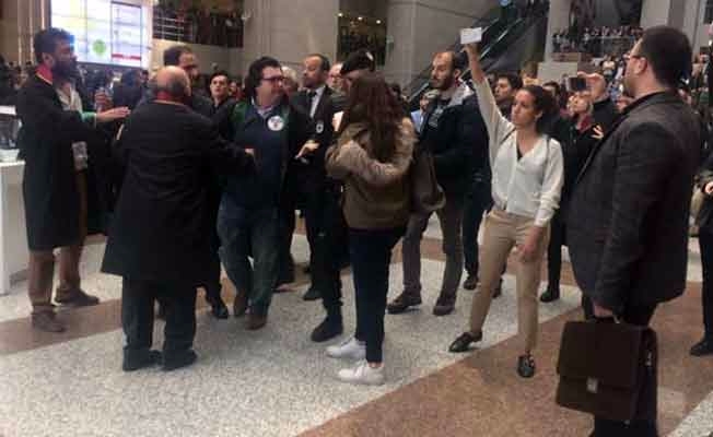Çağlayan'da avukatlara müdahale